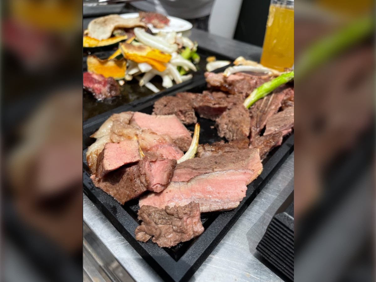 BBQの様子