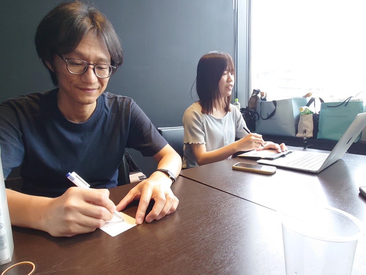 似顔絵屋さん1
